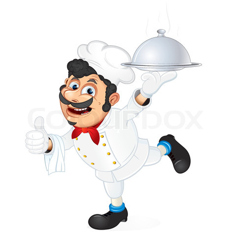 2118804-796227-chef-with-food-serving-tray-cartoon-vector-illustration